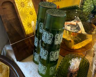 Mid century kitchen items