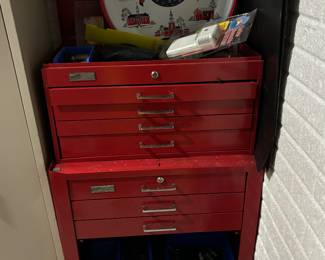 Tool box, tools