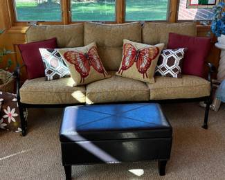 Ottoman with storage, sun room couch