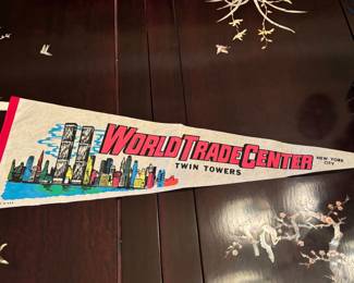 Vintage World Trade Centers pendant