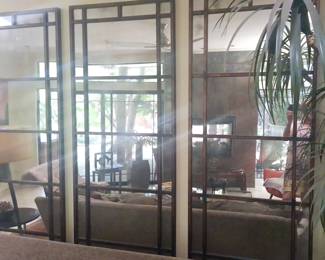 Vintage, Asian style mirrors