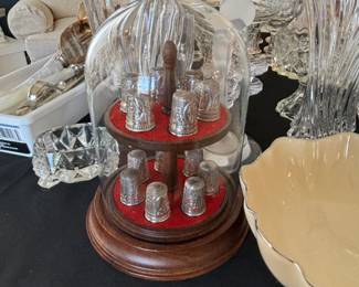 Rare thimble collection.
