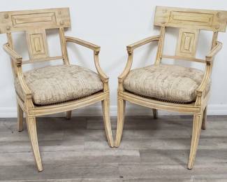 Lot # : 890 - Pair of Michael Taylor Designs, Inc. armchairs