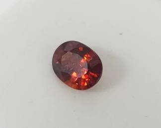Lot # : 638 - 1.75ct oval Spessartite garnet gemstone 8 x 6mm