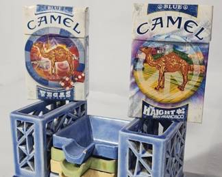 Lot # : 777 - Vintage Japan ceramic ashtray Haight San Francisco