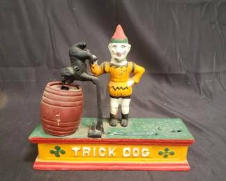 Lot # : 828 - Cast iron mechanical bank