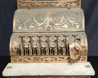 Lot # : 1 - Antique Michigan #2 cash register