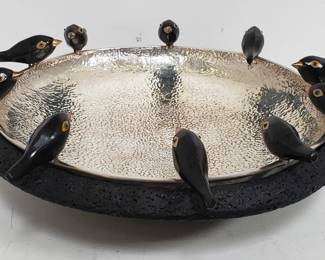 Lot # : 786 - Emilia Castillo mid century modern silver plated