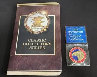 Lot # : 57 - 9 National Rifle Association classic collector's
series coins