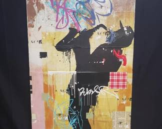 Lot # : 839 - "Sax Fifth Avenue" by Mark Andrew Allen mix