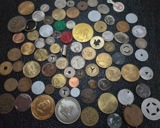 Lot # : 626a - Tokens, coins, medals, and pins: U.S. and foreign.