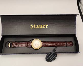 Lot # : 629 - Stauer Liberty coin watch new