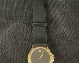Lot # : 621 - Movado gold plate men’s watch