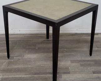 Lot # : 46u - Edward Wormley for Dunbar leather top game table