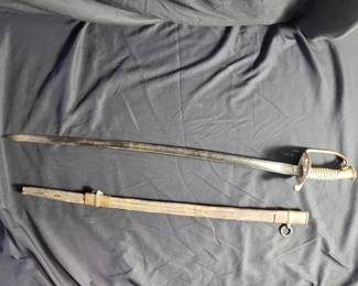 Lot # : 658 - Antique W.H Horstmann & Sons copper hilt steel