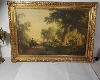 Lot # : 588 - Dance of the Haymakers print