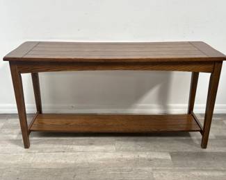 Lot # : 507a - Arts and crafts style console table