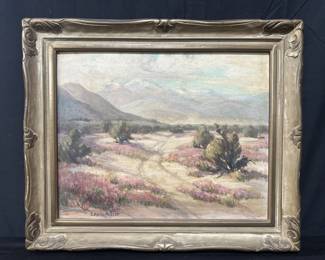 Lot # : 24 - Signed Evylena Nunn Miller oil on board