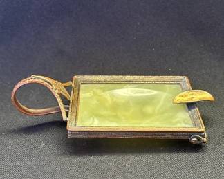 Lot # : 545 - Vintage brass cigarette holder