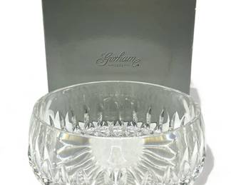 Lot # : 589a - Vintage Gorham Althea 8” crystal bowl in box