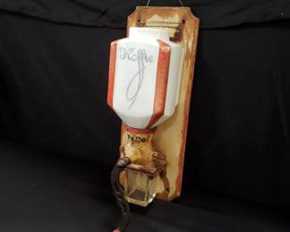 Lot # : 802 - Vintage wall mount coffee grinder