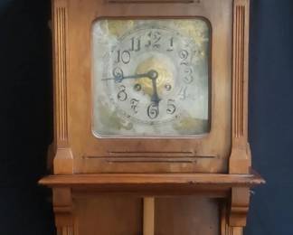 Lot # : 78 - Antique pendulum wall clock