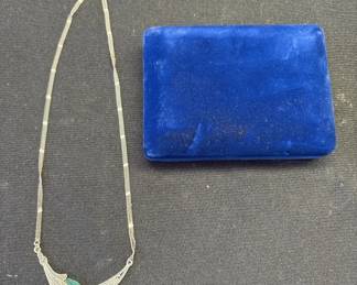 Lot # : 538 - 925 Silver necklace