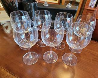 Waterford wine goblets