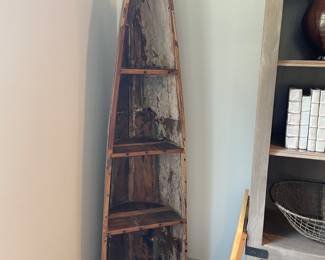 Stunning Canoe Shelf. Very Unique and Well Made!
