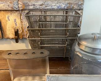Metal and Glass Decor