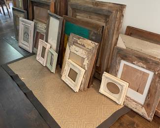 Shabby Chic/Barnwood Frames in All Sizes