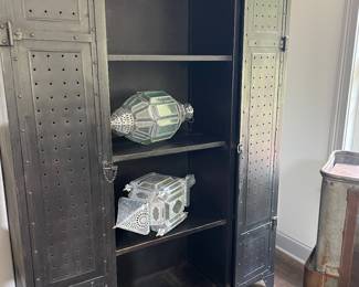 Metal Cabinet with Shelving