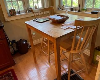 Small 2 Seated High Side Table