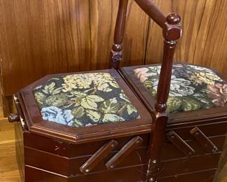 Sewing Basket in Office