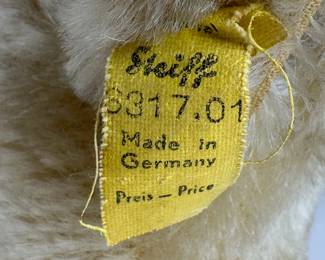 13 Vintage Stuffed Animals Mostly By Steiff, Germany
Lot #: 161