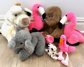 7 Stuffed Animals By Gund, FAO Schwartz & Ty, Some Vintage
Lot #: 163