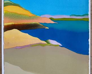 Elizabeth Osborne (American 1979) Limited Edition Pochoir Hand Illustration "Manchester" Signed & Numbered
Lot #: 1