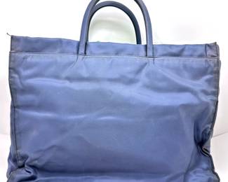 Prada Nylon Tote Bag Breifcase, Italy Purchased In 2000
Lot #: 127