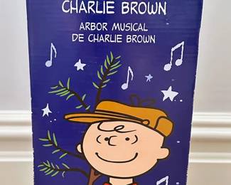 New In Box Peanuts Charile Brown Musical Christmas Tree
Lot #: 190