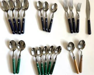 WF Mardi Gras From Korea & A* From Japan Flatware, 20 Pieces
Lot #: 108