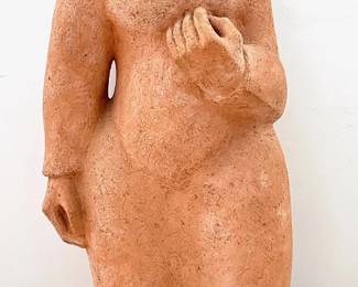 Guzman (1980s) Terra Cotta Cast Sculpture Purchased In San Antonio, Texas, Signed
Lot #: 2