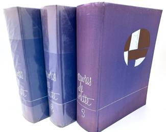 Set 3 First Edition 1960s Oeuvres De Colette French Books, Illustrated
Lot #: 191