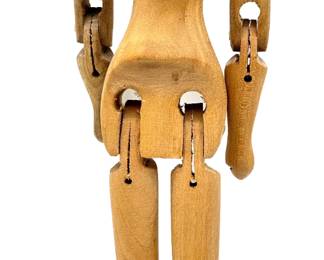 Vintage Folk Art Hand Made Wood Peg Doll
Lot #: 175