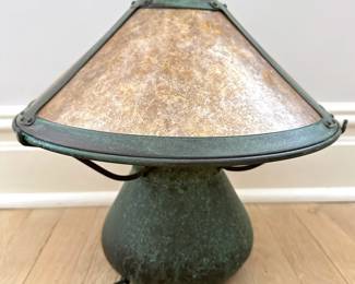Mica Lamp Company Copper Table Lamp, Purchased For $400 In 1994
Lot #: 28
