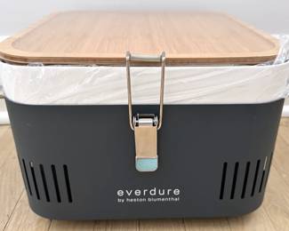 New Everdure By Heston Bluemthal Cube Portable Charcoal Grill, Never Used
Lot #: 80