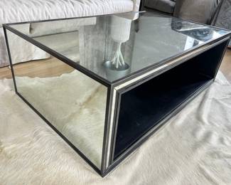Restoration Hardware Large Mirrored Coffee Table, Purchased In 2004 For $1300
Lot #: 25