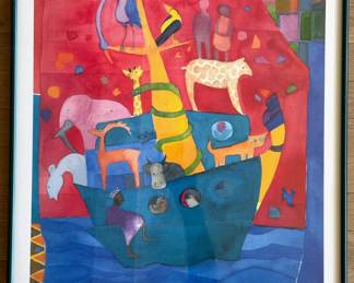 Sylvia Edwards (1993 American) "Noah's Place" Lithograph Poster
Lot #: 152