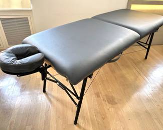 Earthlite Pegasus Massage Table With Headrest & Carrying Case Purchased In 2003 For $489
Lot #: 65