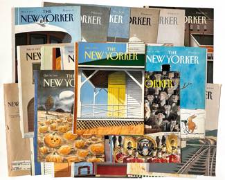 Over 30 The New Yorker Magazine Covers From The 1980s & 1990s
Lot #: 64