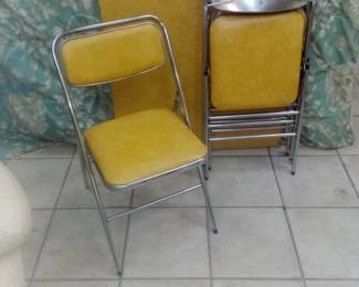 Samsonite mid-century modern card table